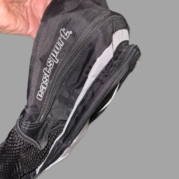 Black and Gray Men's Backpack - Picture 3 of 4